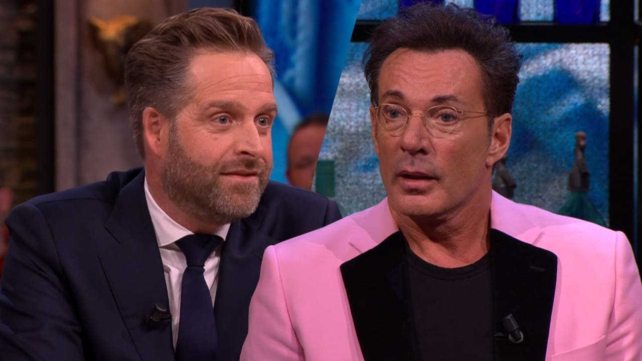 Gerard Joling onderbreekt Hugo de Jonge: ‘Wanneer gaan we het over mijn nieuwe plaat hebben?'