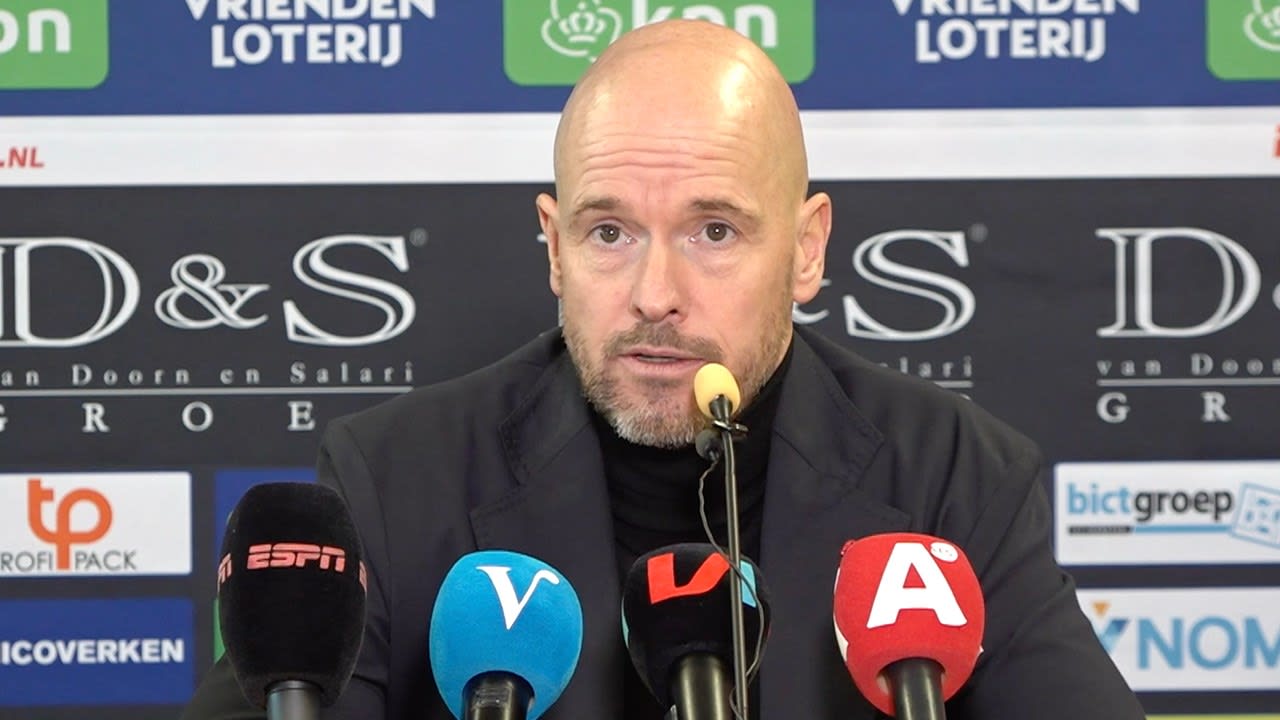 Ten Hag over komende transferperiode: 'Deze spelers moeten dan kijken richting de zomer'