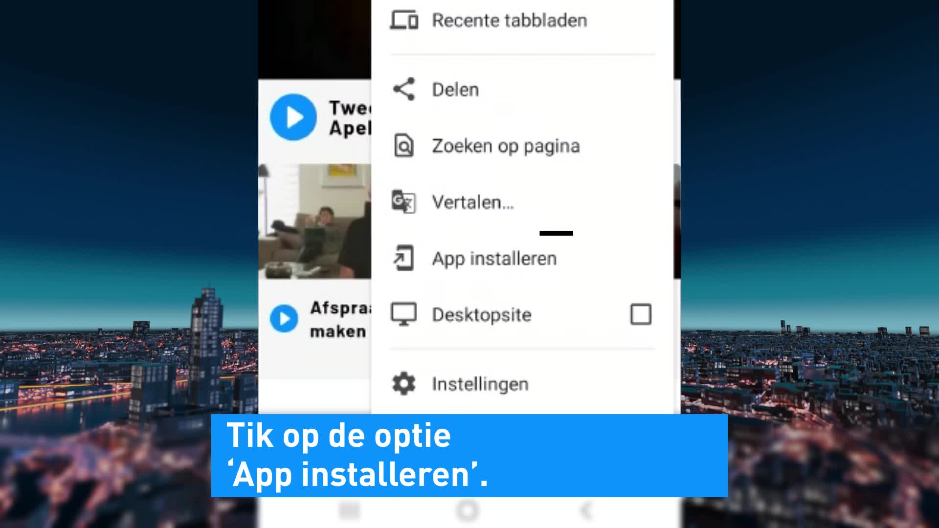 Hart van Nederland-app installeren op Android