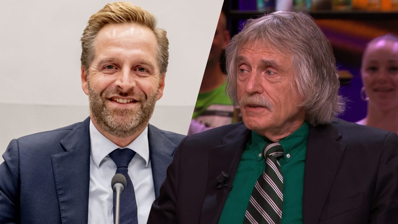 Johan kan niet lachen om grappende Hugo de Jonge in Tweede Kamer: 'Ga eerst eens huizen bouwen'