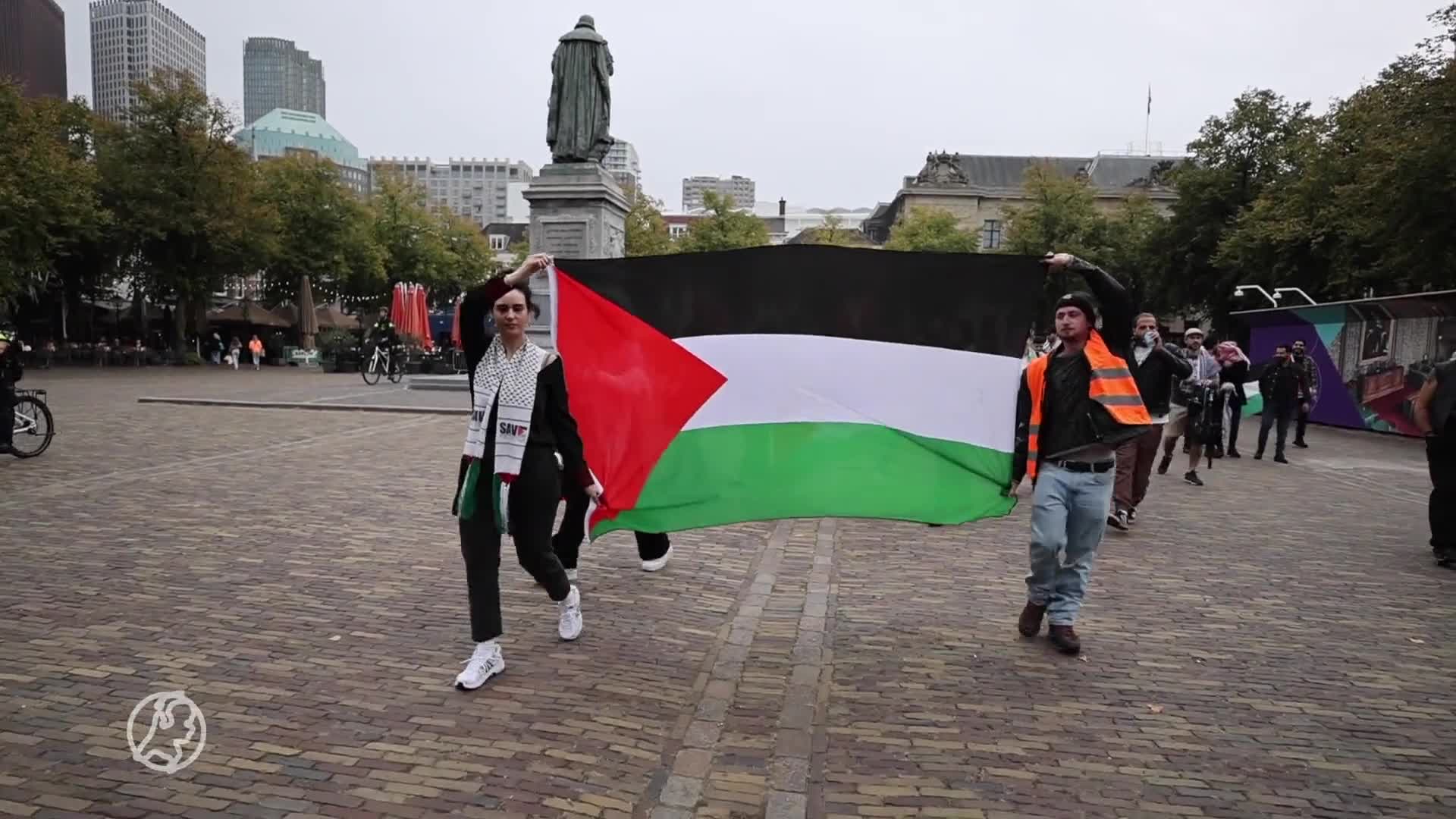 Demonstraties voor Palestina in Rotterdam en Den Haag