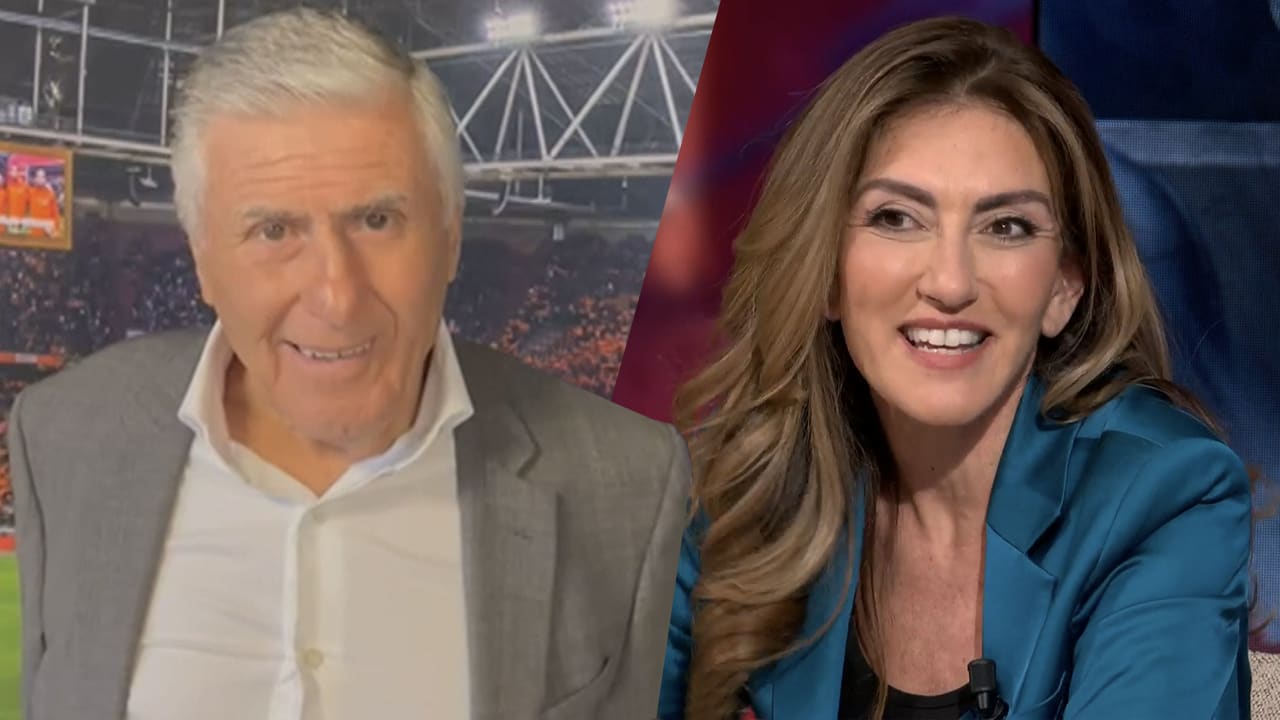 Video: Sjaak Swart spreekt boodschap in voor Dilan Yesilgöz: 'Fijn dat je verstand van voetbal hebt'