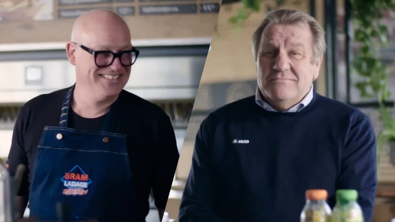 Jan en René samen in snackbar-reclame: 'Daar moeten jullie ie...