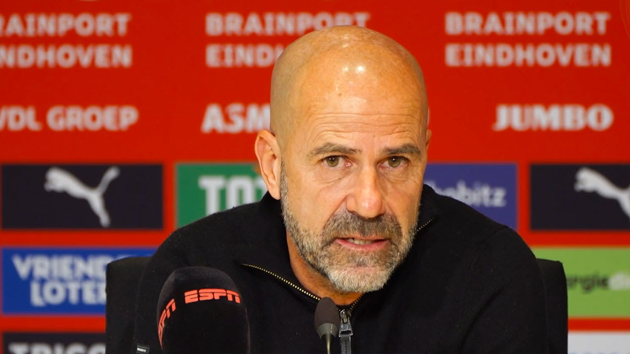 Bosz: ‘Zo slecht als de 1e helft heb ik dit seizoen nog niet gezien’