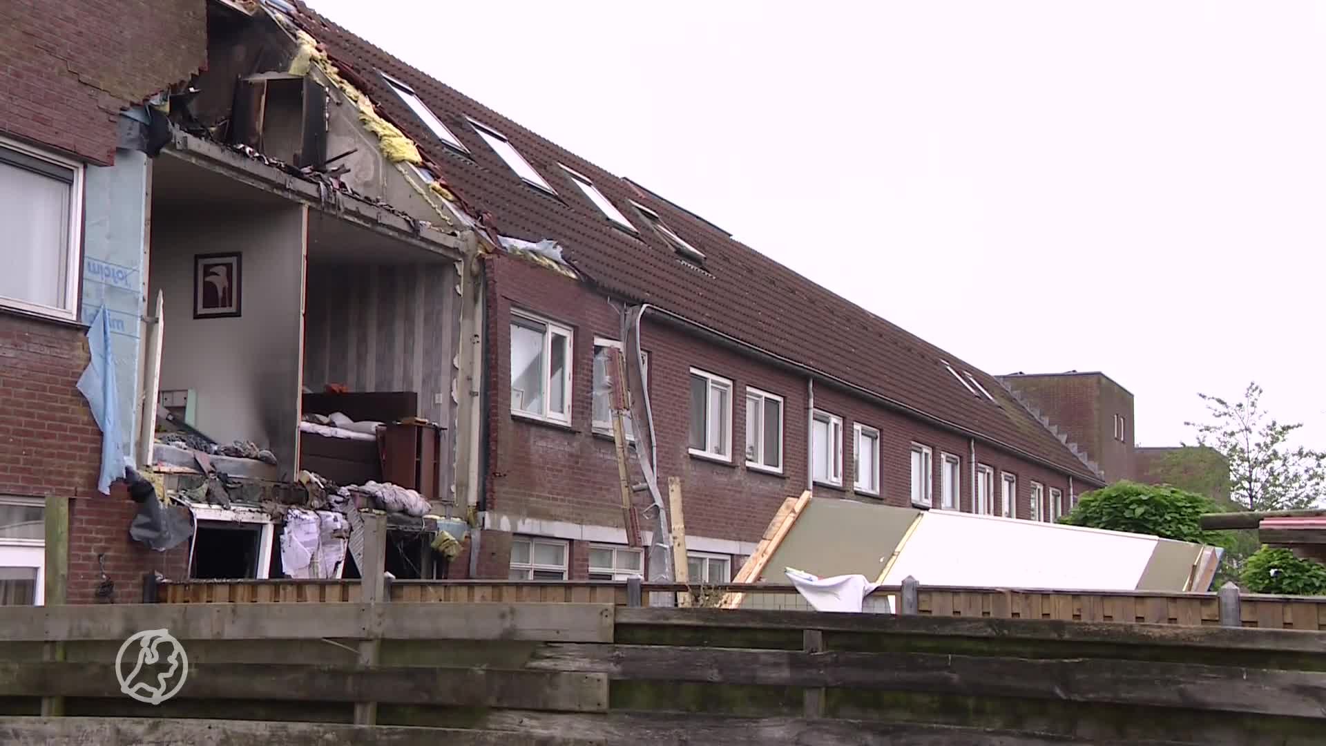 Gezin met drie kinderen blijkt op vakantie tijdens explosie in woning