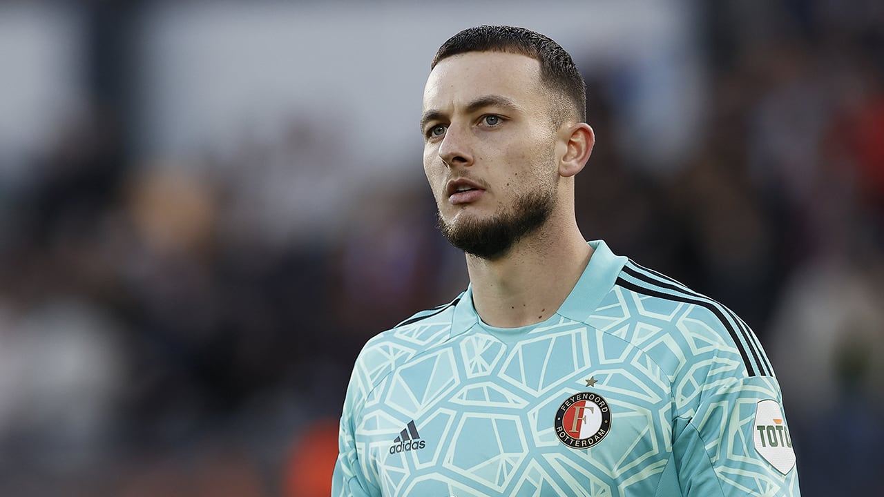 'Justin Bijlow vertrekt bij Feyenoord'