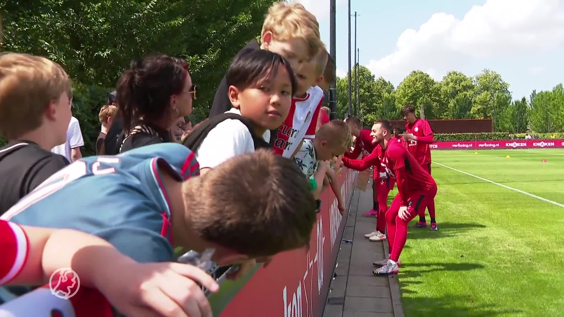 Eerste training Feyenoord