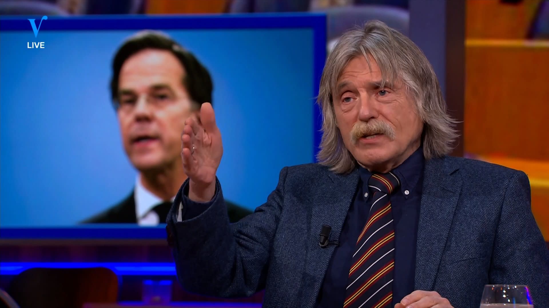 Johan reageert op val kabinet: 'We zijn een beetje de weg kwi...