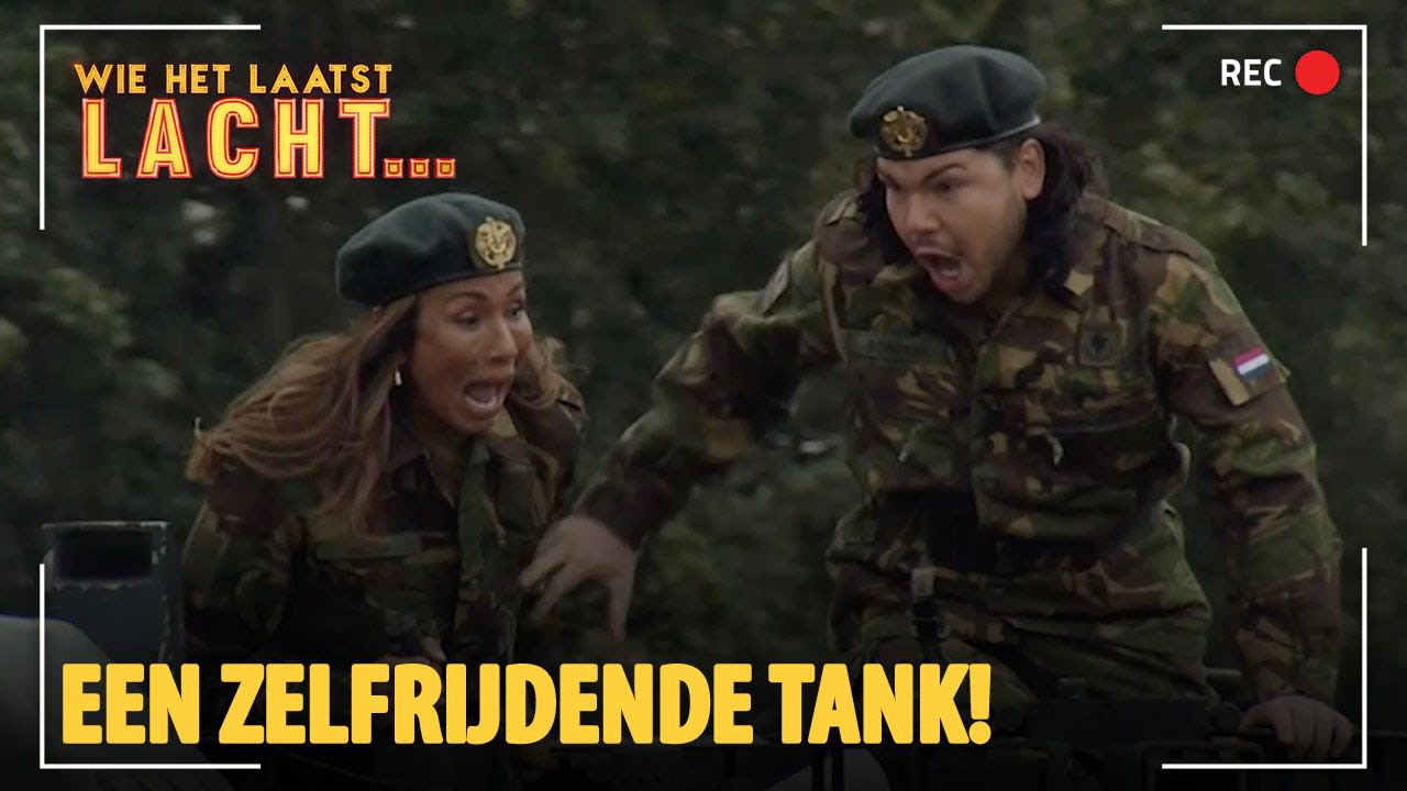 Roy Donders en Patty Brard ruwineren camping