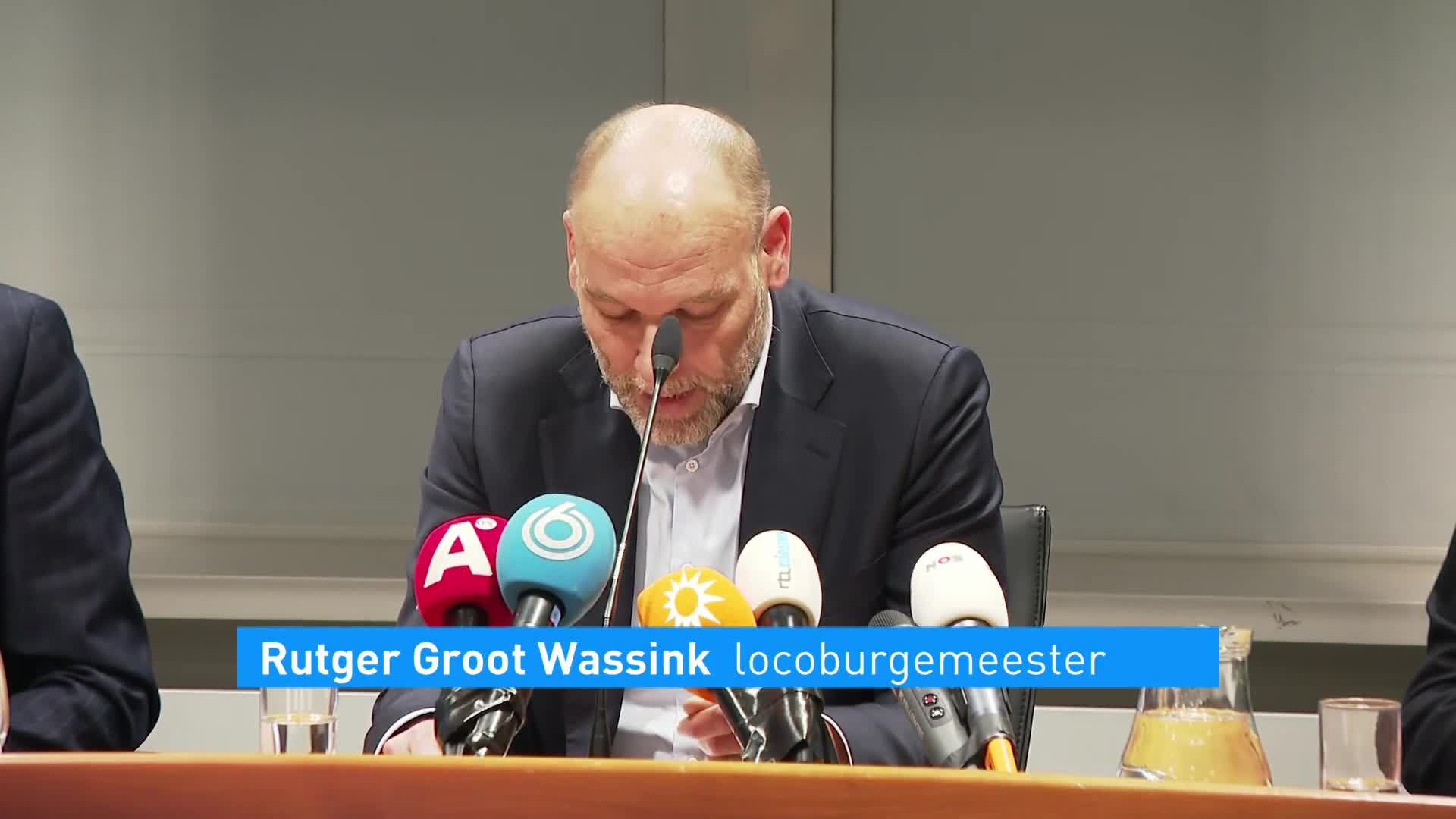 Persconferentie over gijzeling Amsterdam