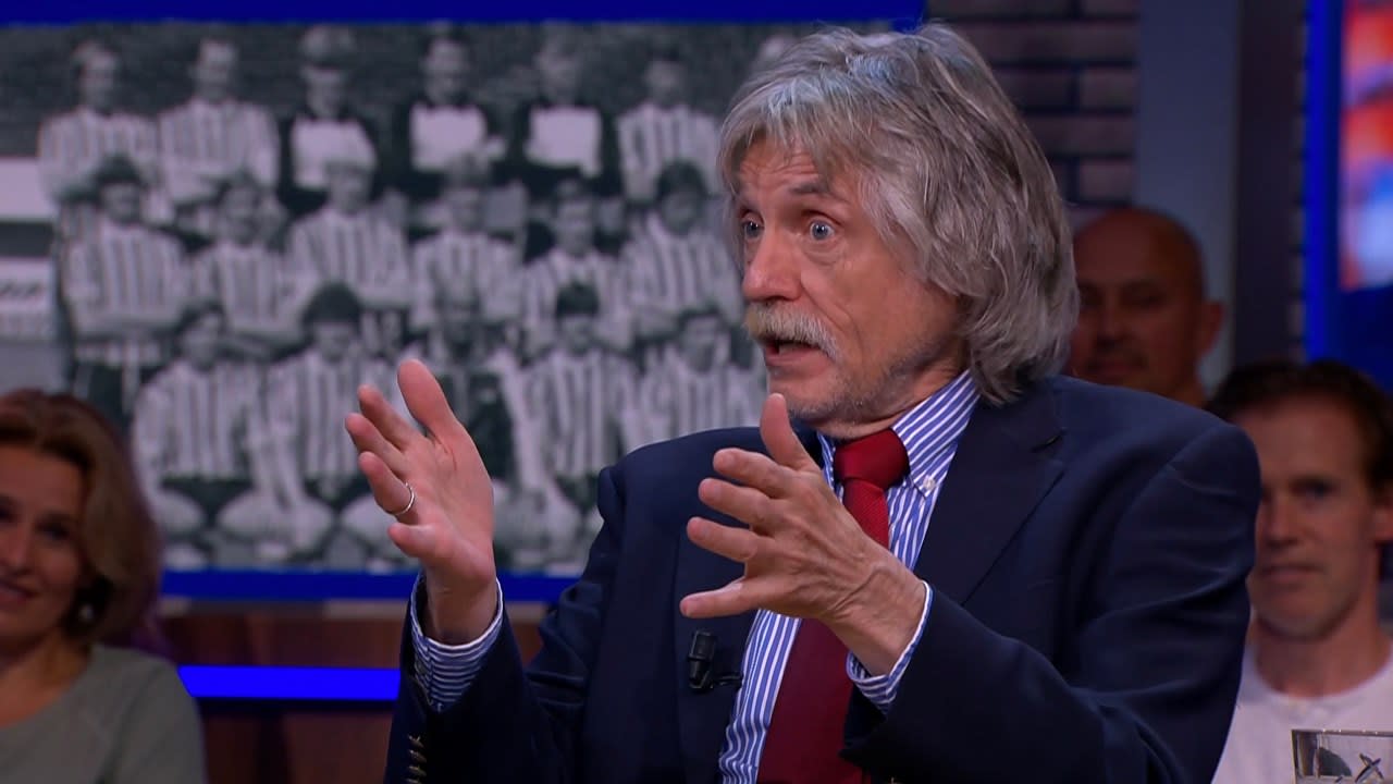 Johan over de voetballer Van Gaal: 'Hij was een van de betere van de Eredivisie'