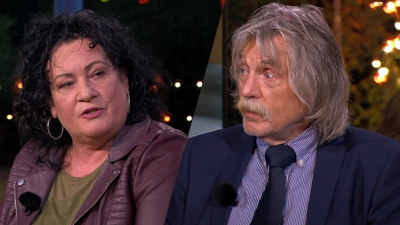 Johan spreekt Caroline aan op gedrag in Tweede Kamer: ‘Daar word ik heel erg moe van’