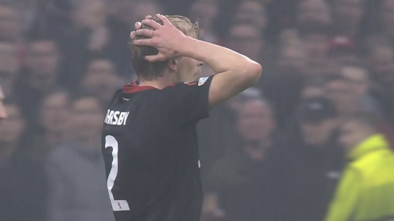 KANS: Thorsby met kopbal dichtbij openingstreffer tegen Ajax