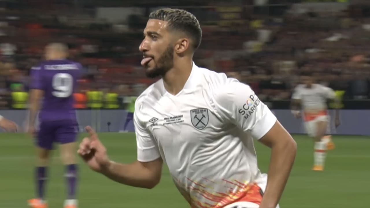 VIDEOGOAL: Fiorentina - West Ham United 0-1 (Benrahma)