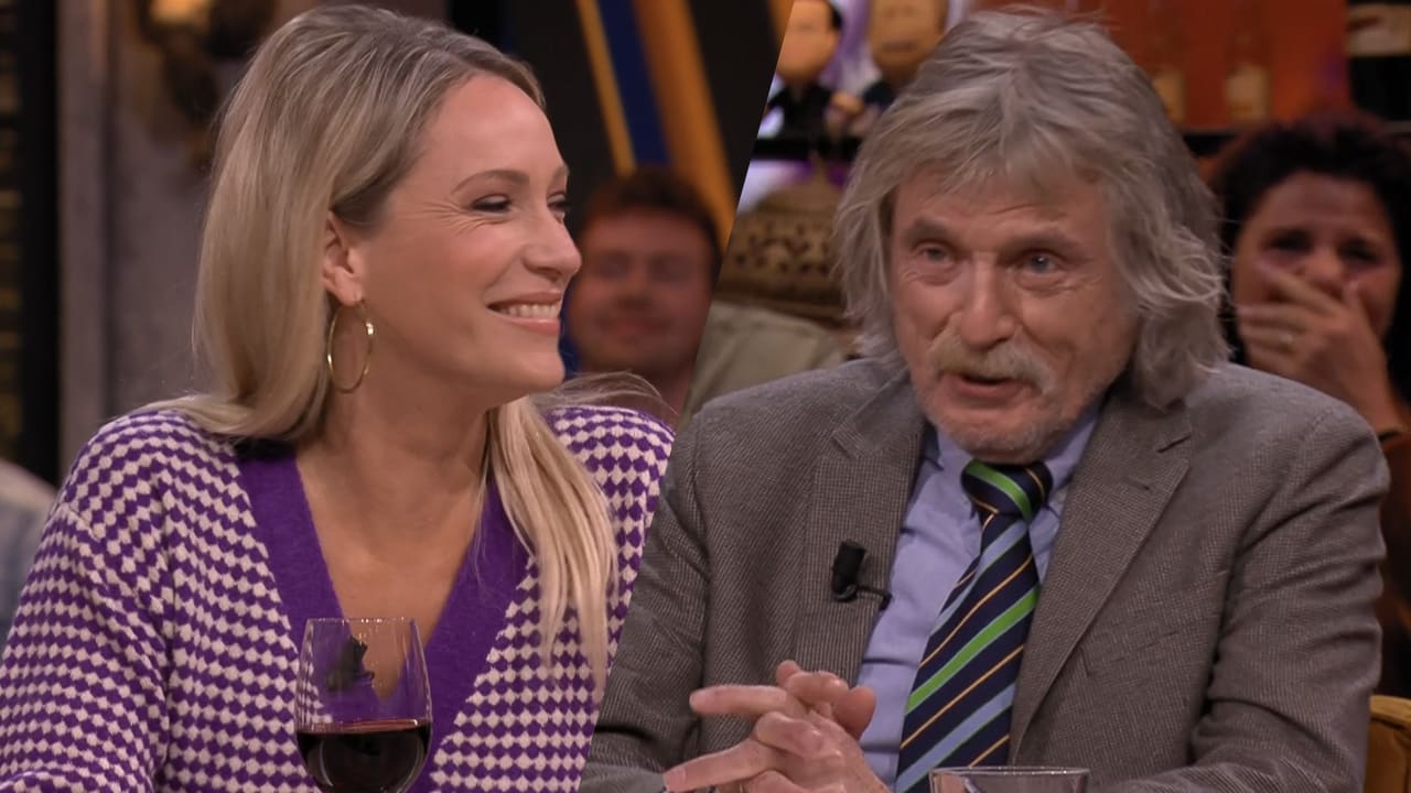 Johan kan lach niet onderdrukken na videobeelden van 'Hélène'