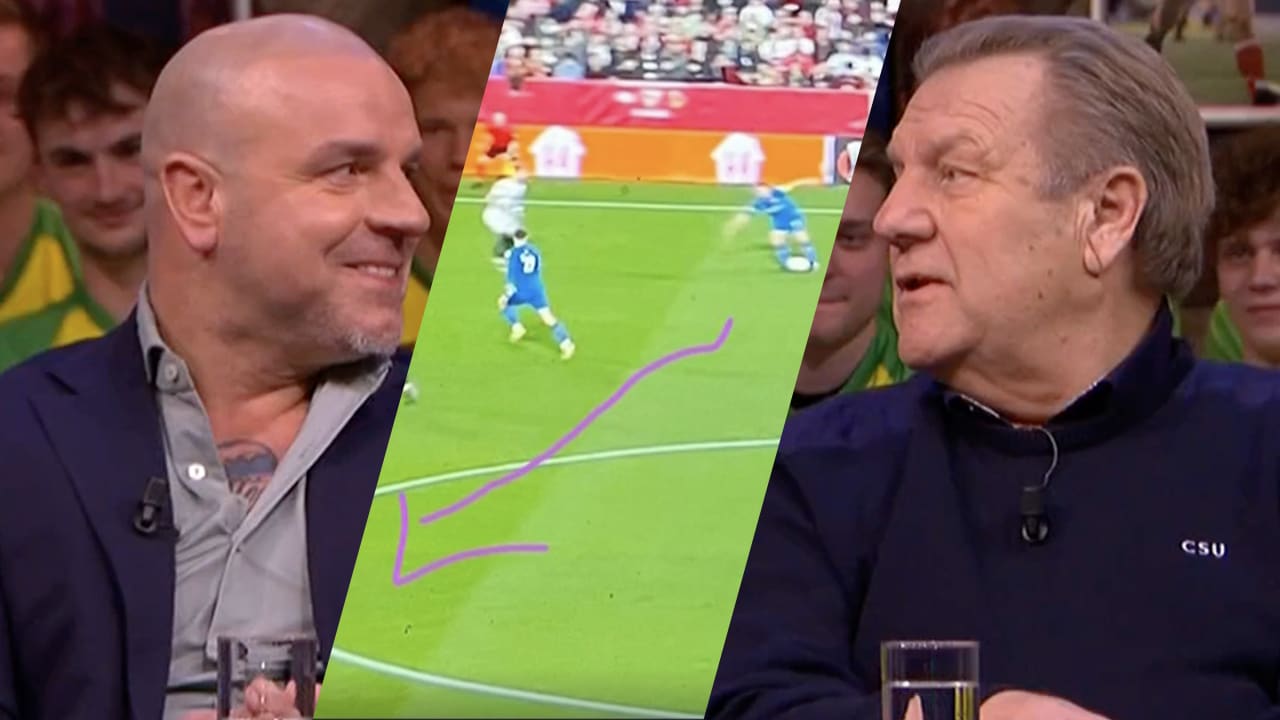 Jan ziet pijltjes-analyse van Andy: 'Heb je gezopen?!'