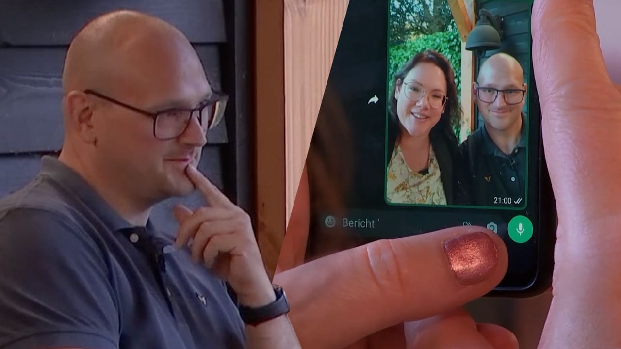 Kale Lang Leve de Liefde-deelnemer verrast door uitkomst van selfie: 'Ik lijk wel kaal!'