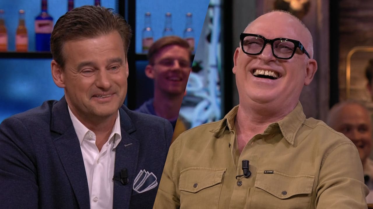René gaat stuk om grapje Wilfred over Hans Kazan