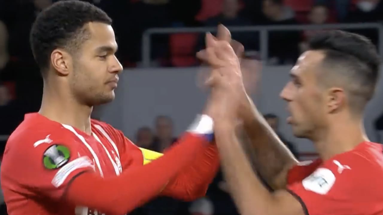 VIDEOGOAL: PSV - Maccabi Tel Aviv 1-0 (Gakpo)