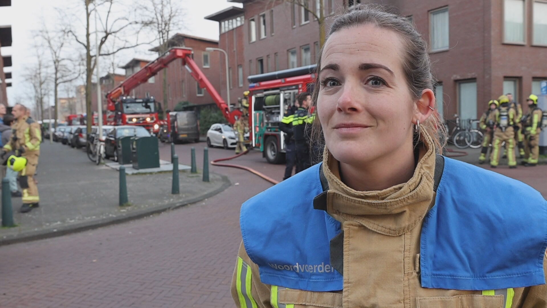 Beau Stolwijk van de brandweer in Den Haag vertelt over de reddingsactie