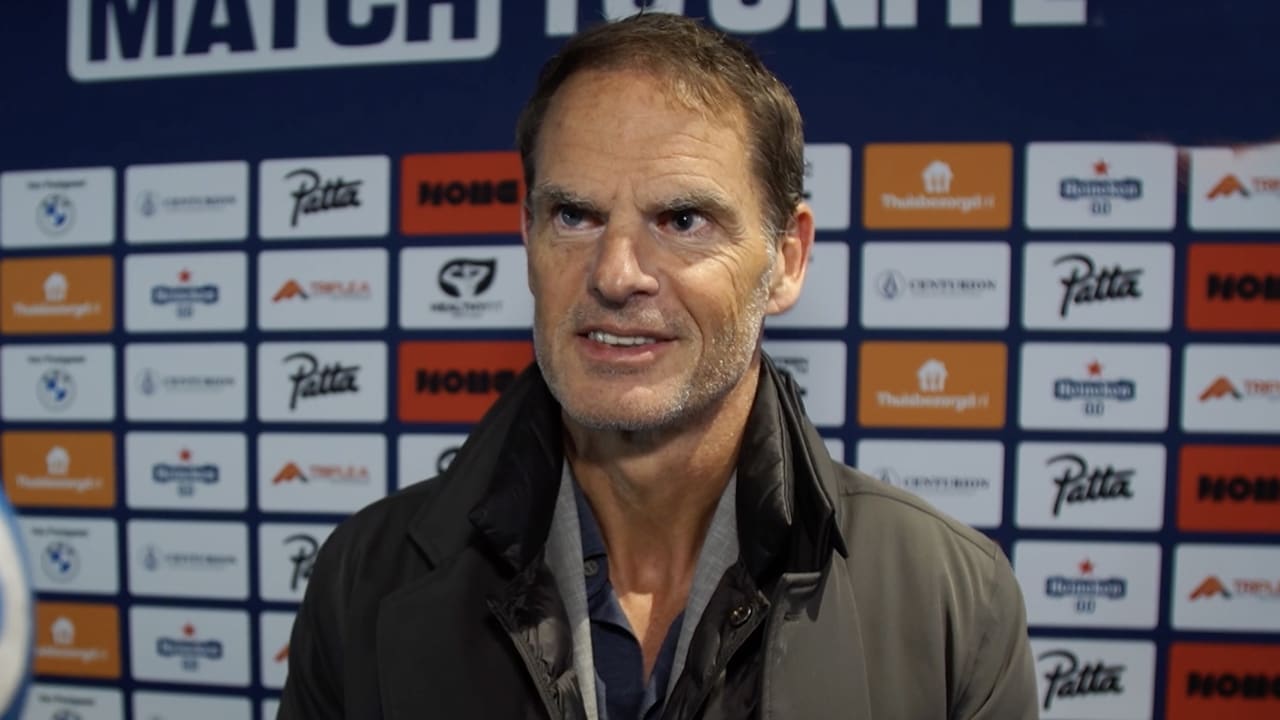 Staat Frank de Boer open voor terugkeer naar Ajax? 'Als ze me nodig hebben, ga ik luisteren'