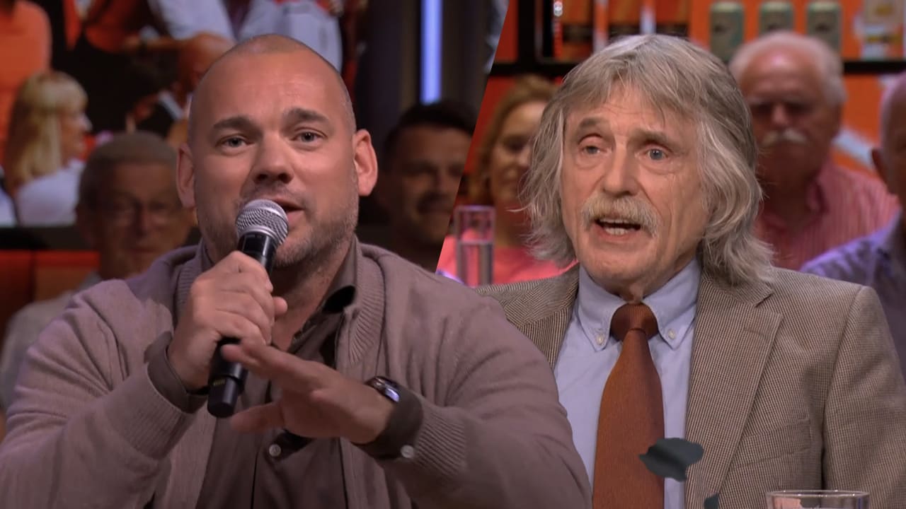 Johan hekelt EK-nummer van Wesley Sneijder: 'Je wordt in de voetballerij niet serieus genomen!'