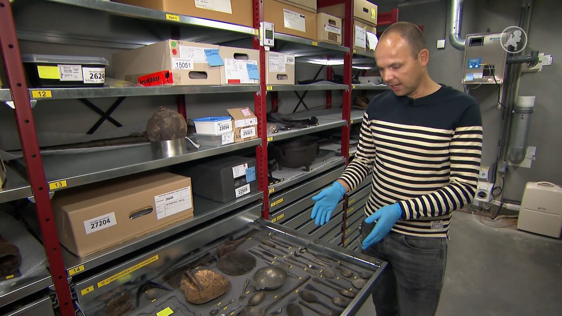 Archeologisch depot Zuid-Holland overvol