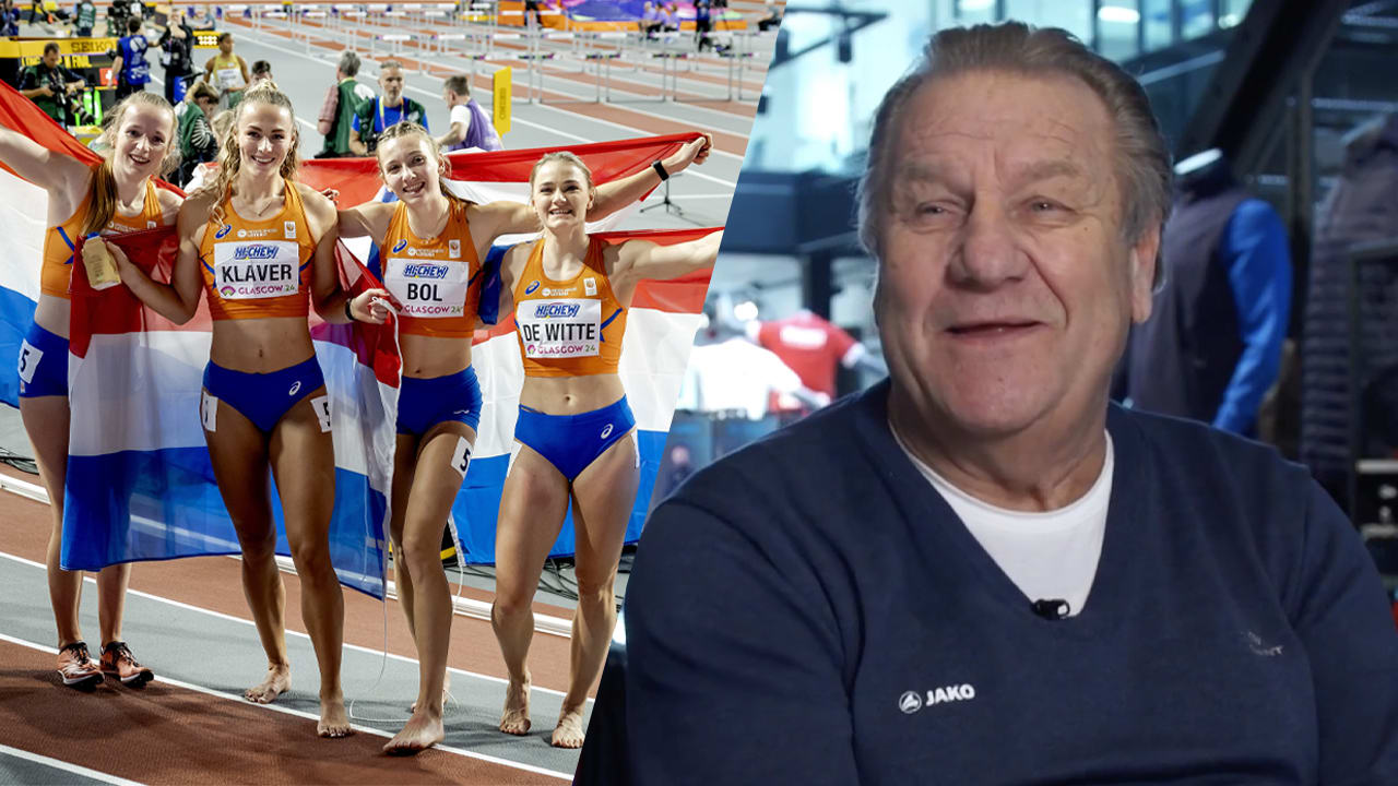 Jan heeft genoten van Nederlandse estafettevrouwen: 'Niet normaal, die meiden!'