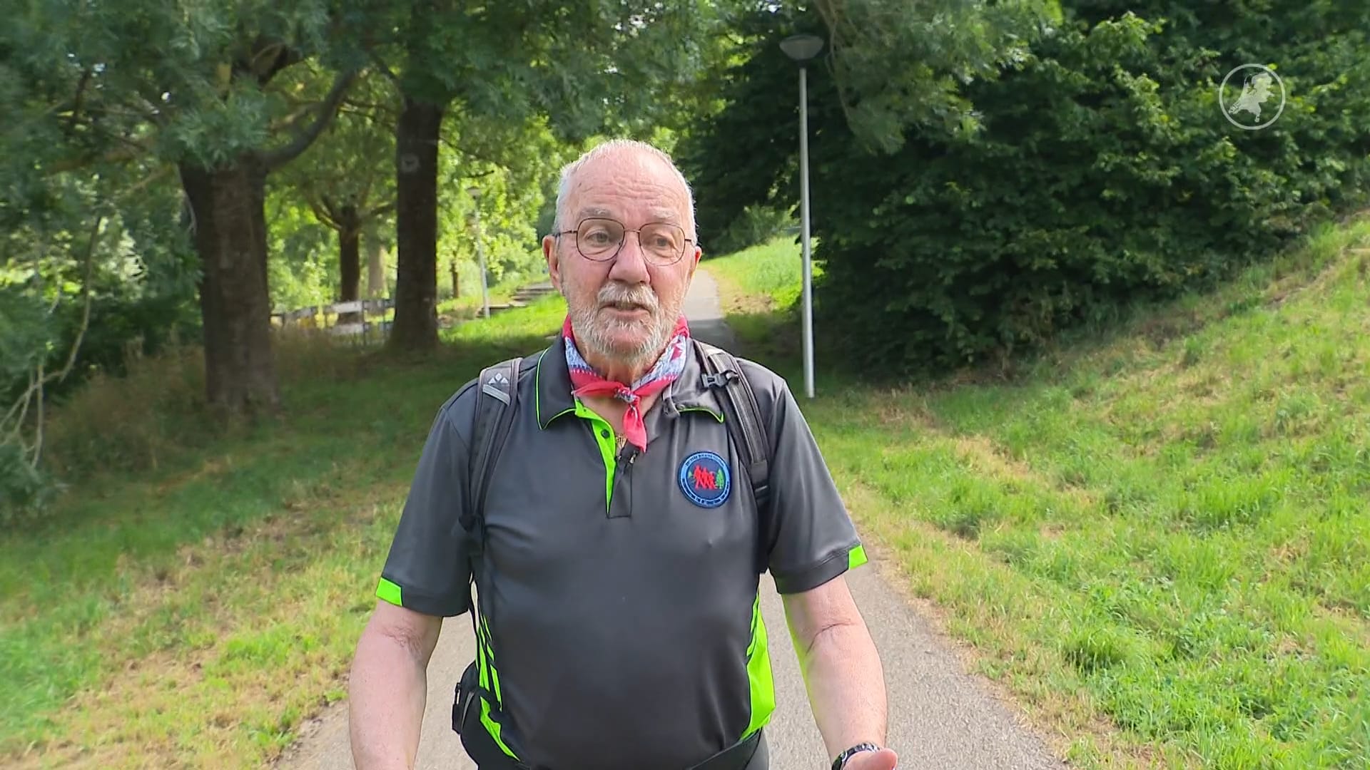 Ronalds hele familie heeft het '4Daagse virus'
