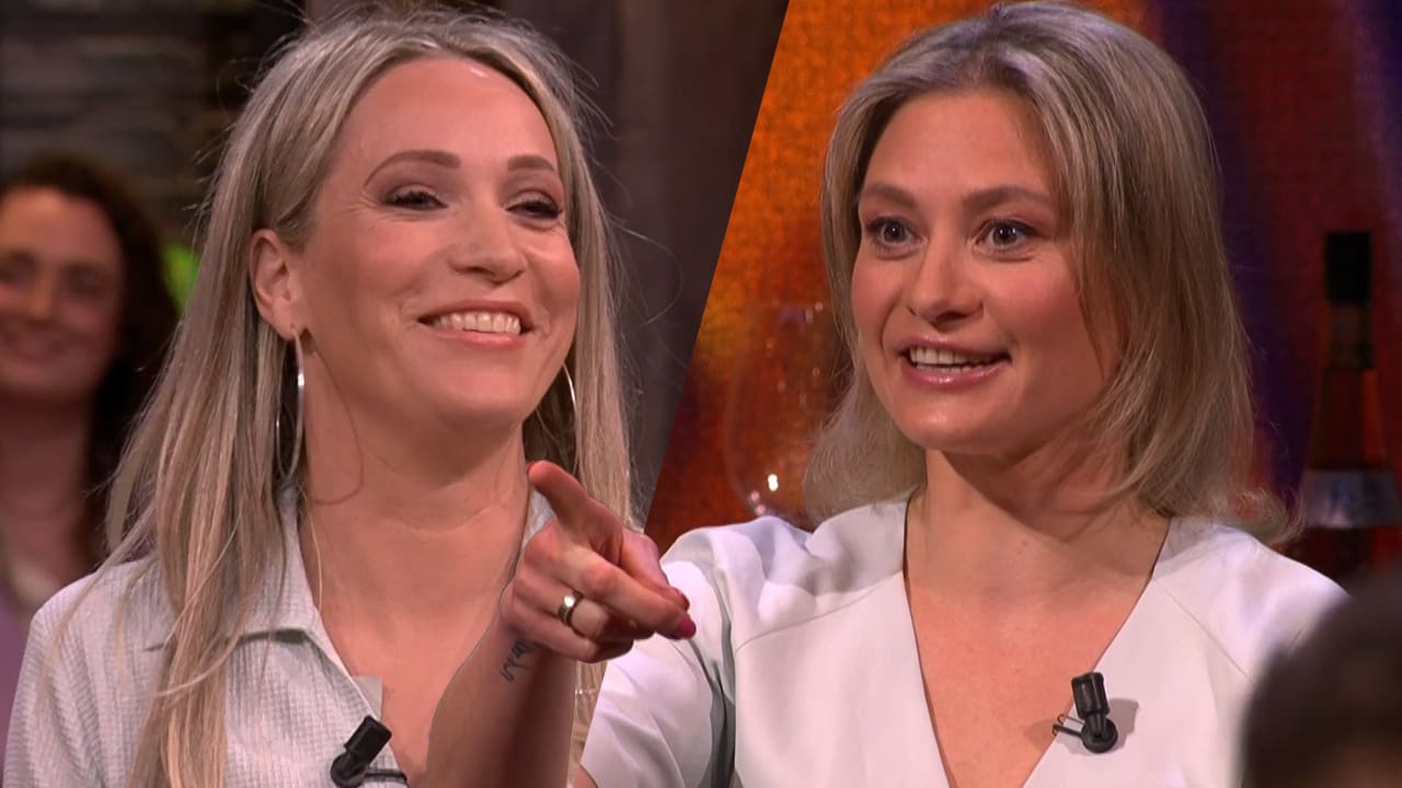 Hélène en Roxane dragen onbedoeld dezelfde outfit: 'Ik gooi zo een rood wijntje!'