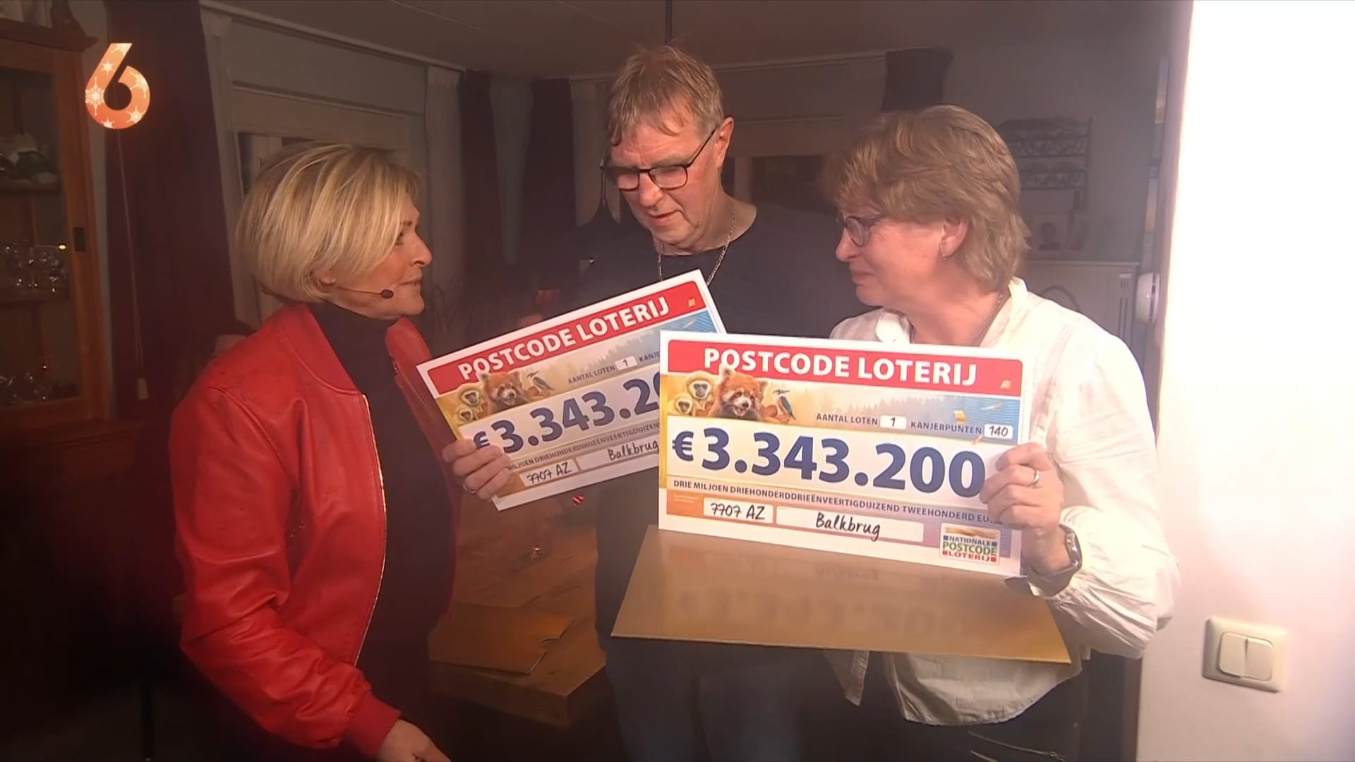 MILJOENENREGEN zorgt voor TRANEN en extreem veel blijdschap in Balkbrug!