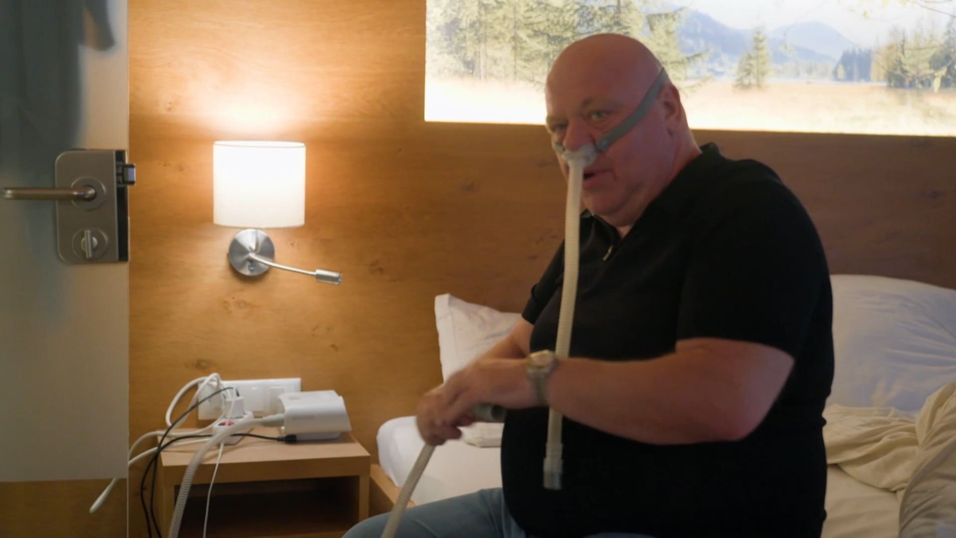 Peter Gillis heeft slaapapneu