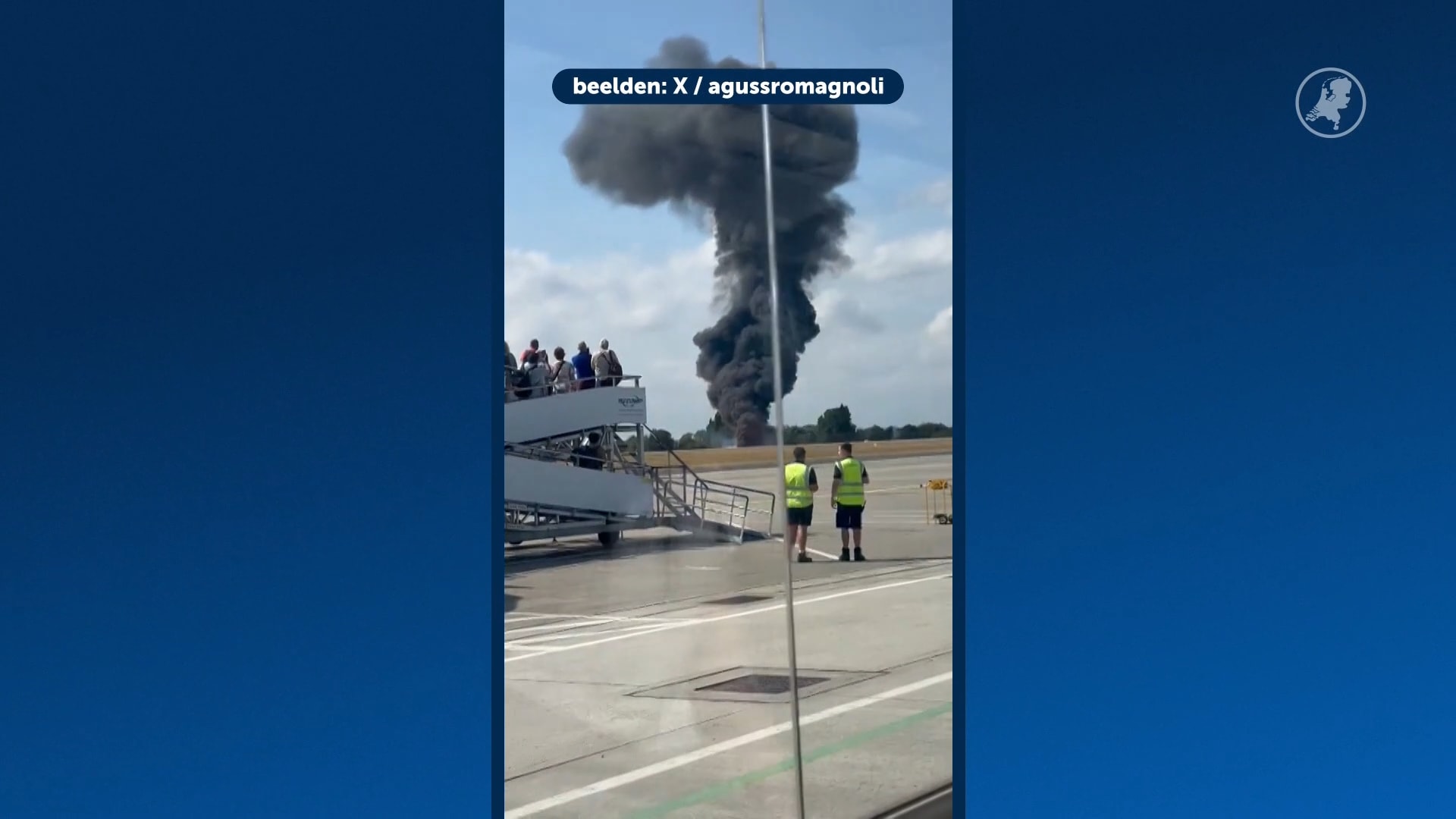 Vliegtuig op weg naar Lelystad crasht in Londen
