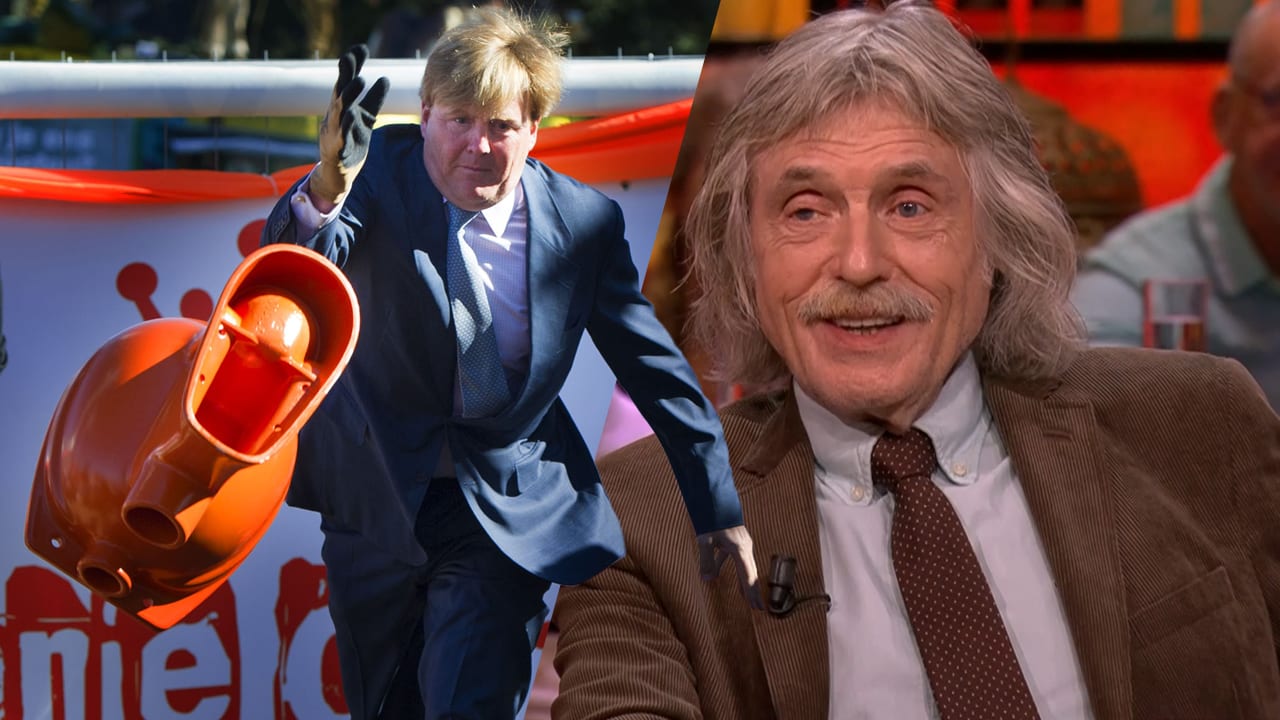 Johan heeft het te doen met koning Willem-Alexander: 'Wat een kutbaan heeft die man!'