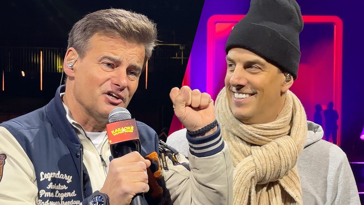 Wilfred toont zangkunsten tijdens repetitie Snollebollekes Live in Concert: ‘Zend dit niet uit!’