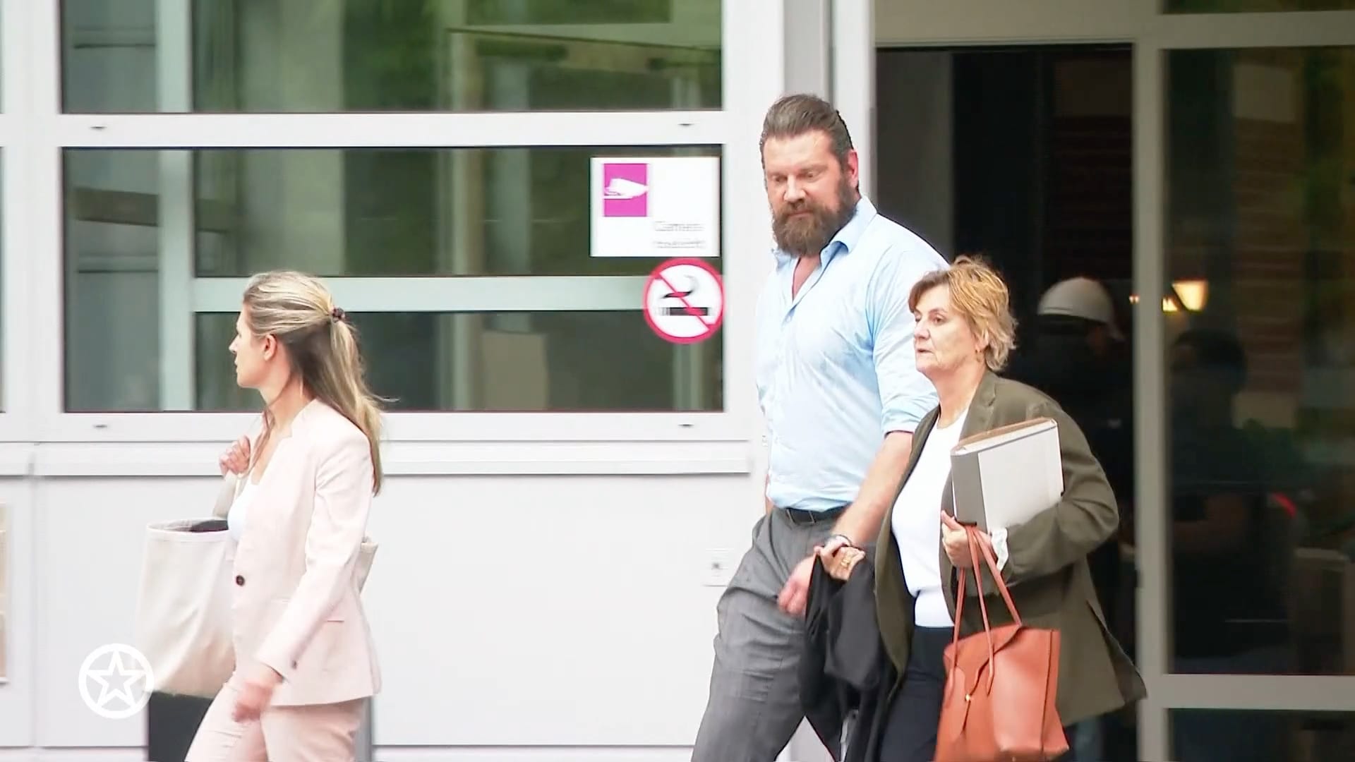 'The Dutch Giant' moest zich melden bij de rechtbank