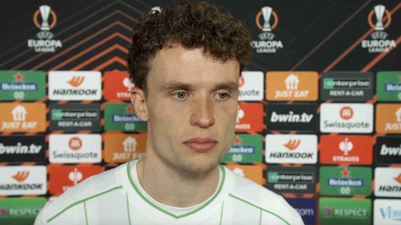 Wieffer: 'Een gelijkspel was denk ik verdiend; kut dat je 'm verliest op penalty's'