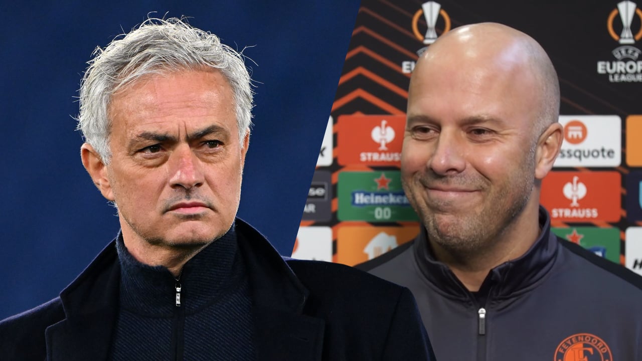 Gaat Slot Mourinho missen tijdens Europa League-duel met AS Roma?