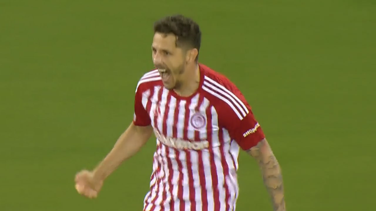 VIDEOGOAL: Olympiakos - Fenerbahçe 2-0 (Jovetic)