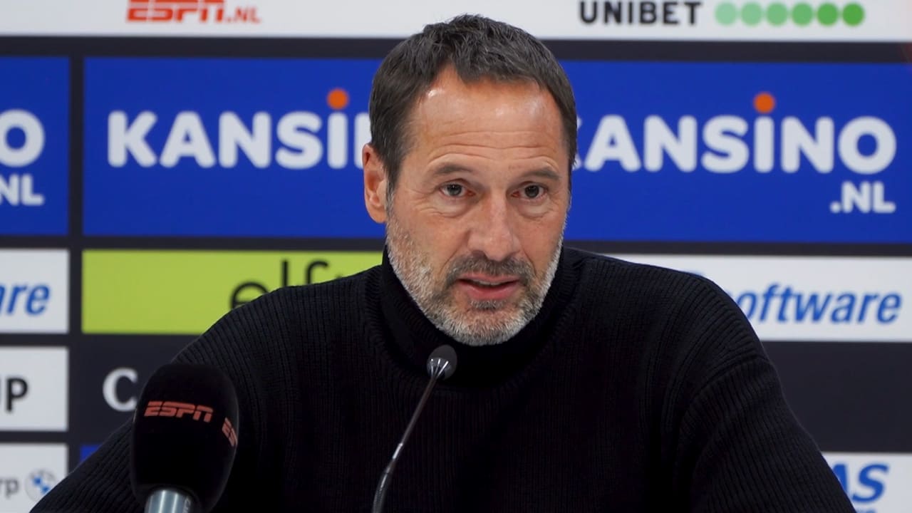 Van 't Schip: 'Het is niet zo dat het dan maar gesloten is als je met vijf man verdedigt'