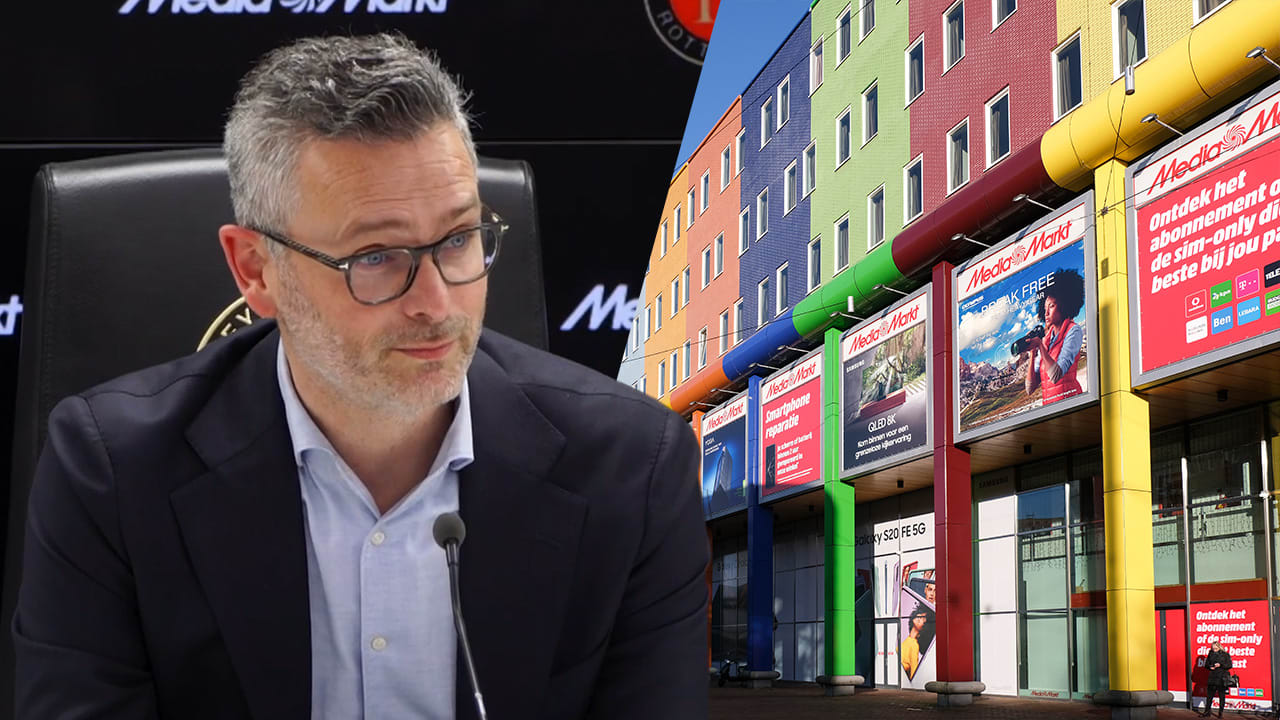 Feyenoord verwacht geen afname van Ajax-klanten voor sponsor MediaMarkt: ‘Tegenovergestelde gezien’