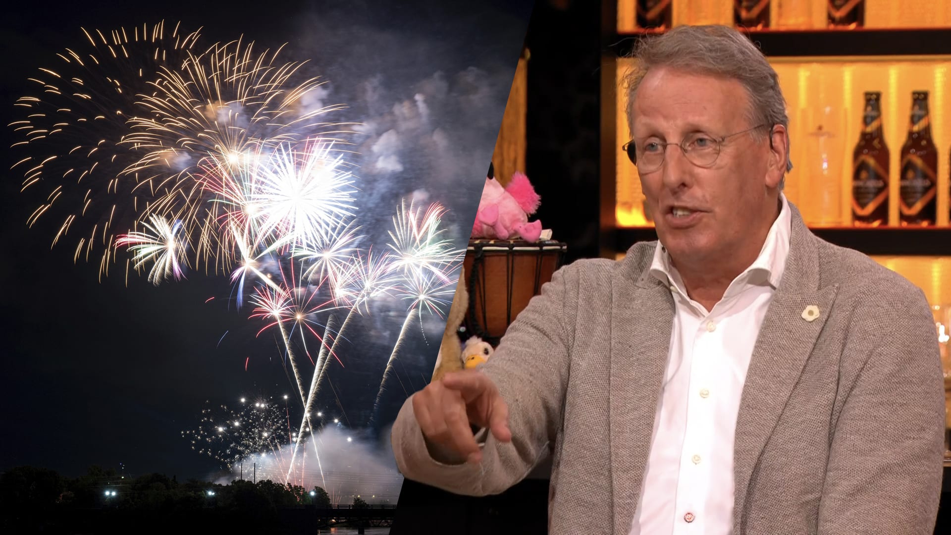 Chris Woerts ziet niets in vuurwerkverbod: ‘We zijn zo erg aan het betuttelen in dit land'