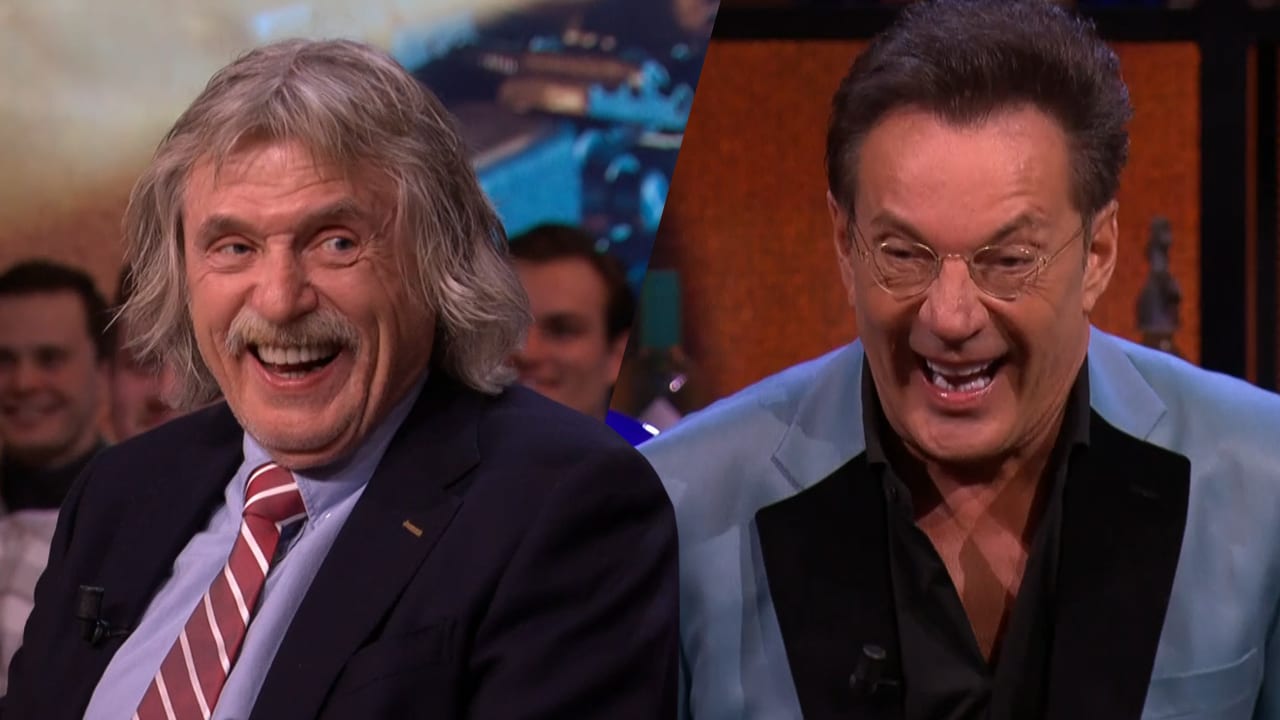 Johan blij met vinylplaat Gerard Joling: ‘Voor op het schijthuis bij ons!’