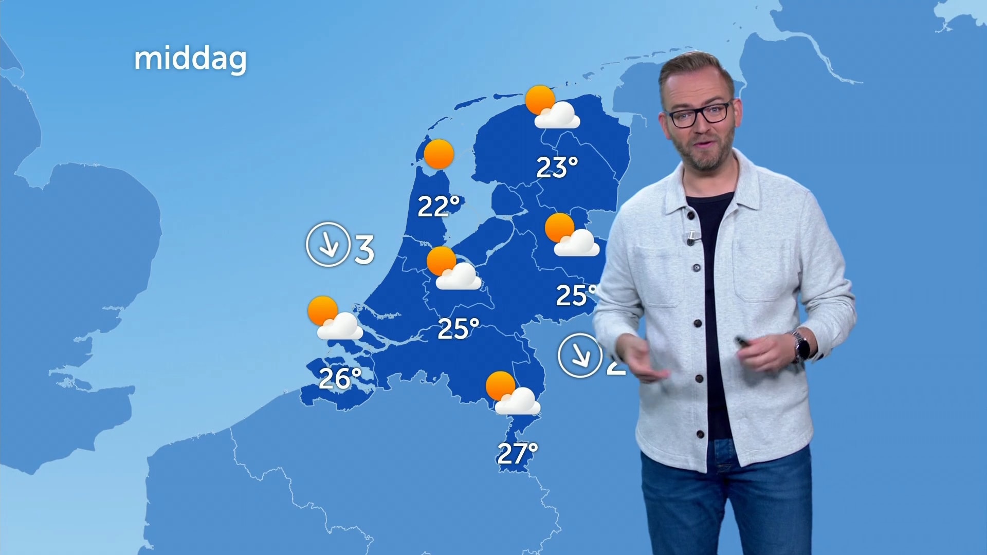 Zomerweer houdt aan, maar het wordt nog tropischer