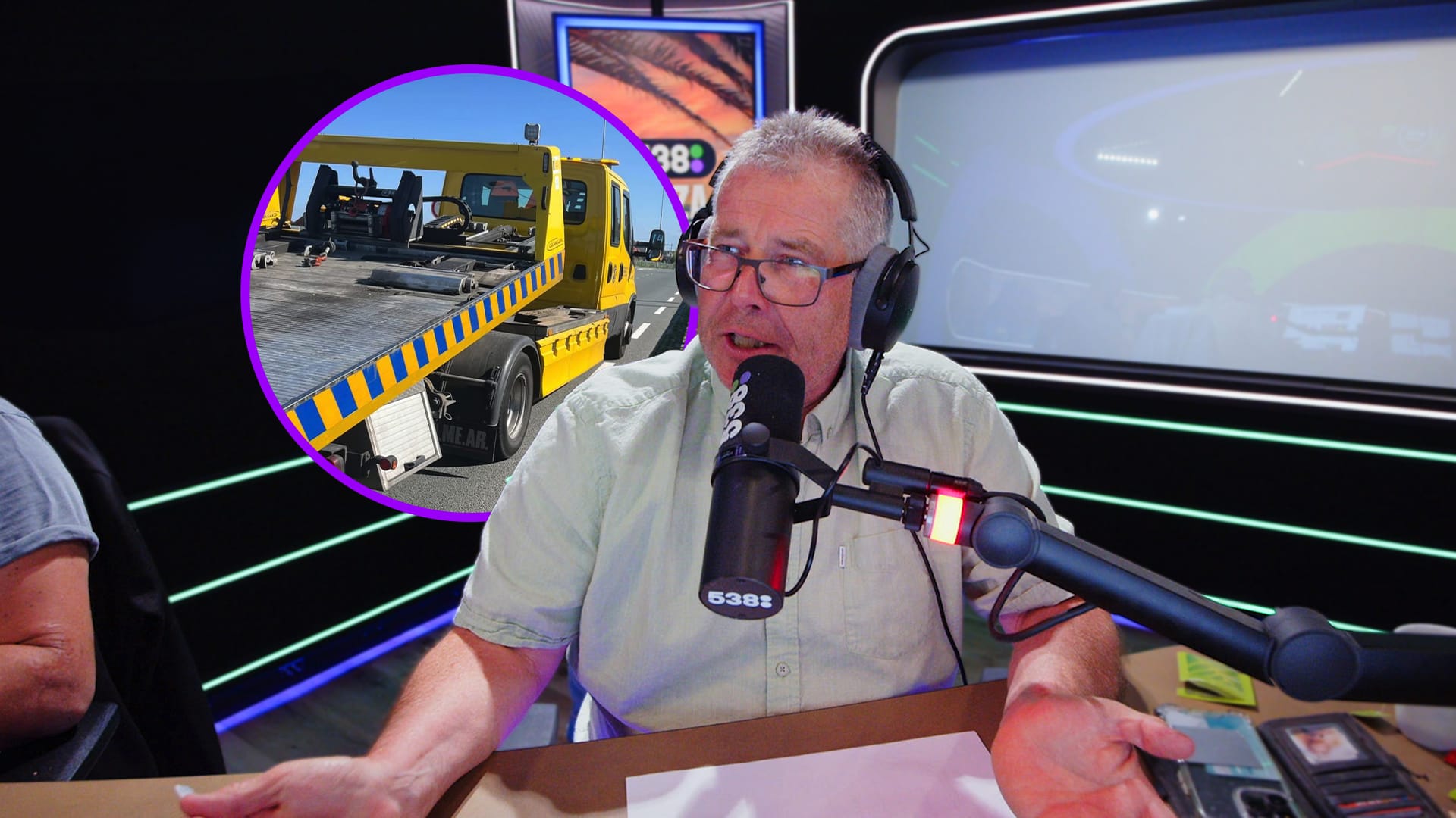 Rick komt stil te staan door autopech: 'Ik stond te huilen'