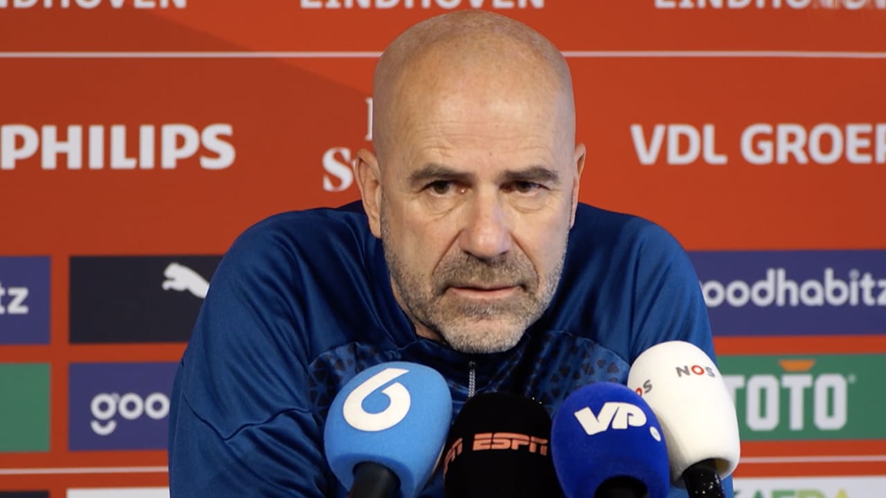 Peter Bosz over de instelling van zijn ploeg tegen FC Volendam: 'Dat zal ik niet toelaten'