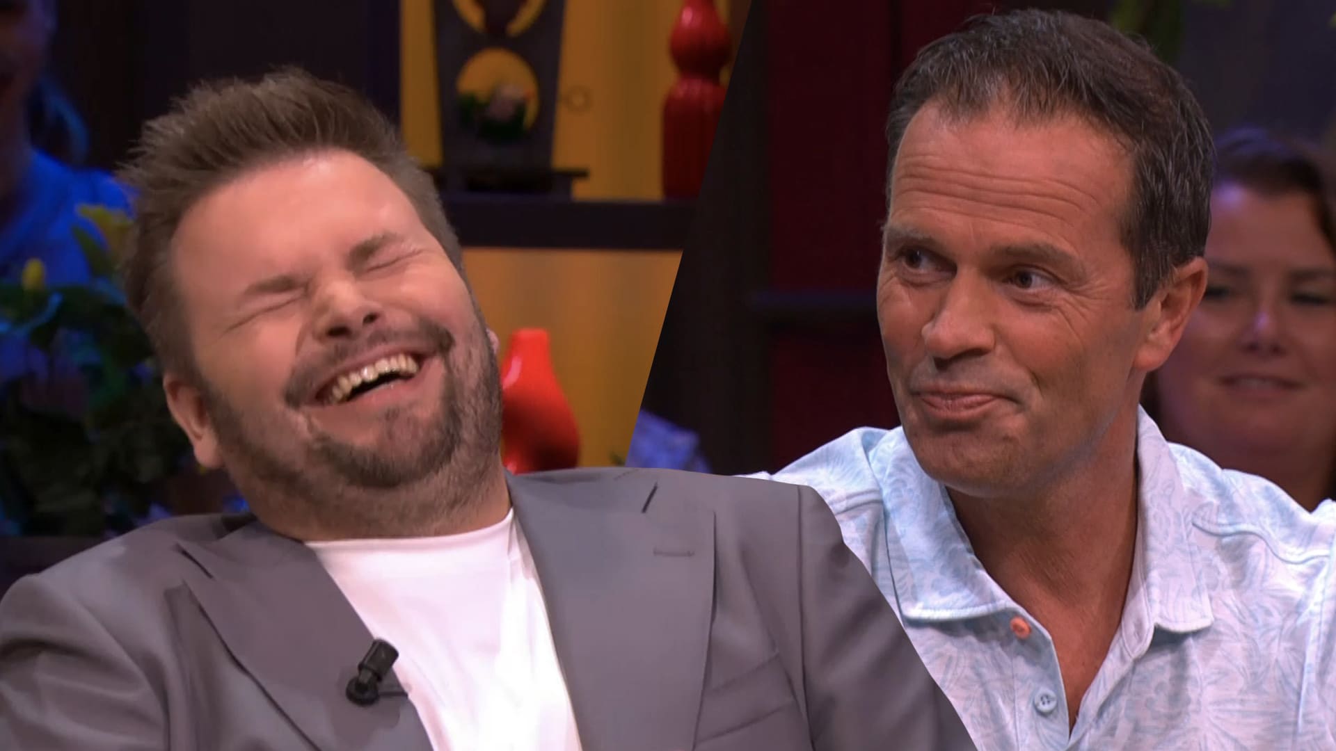 Thomas van Groningen maakt gevat grapje over Bas Nijhuis: 'Begint steeds meer op Wilfred te lijken!'