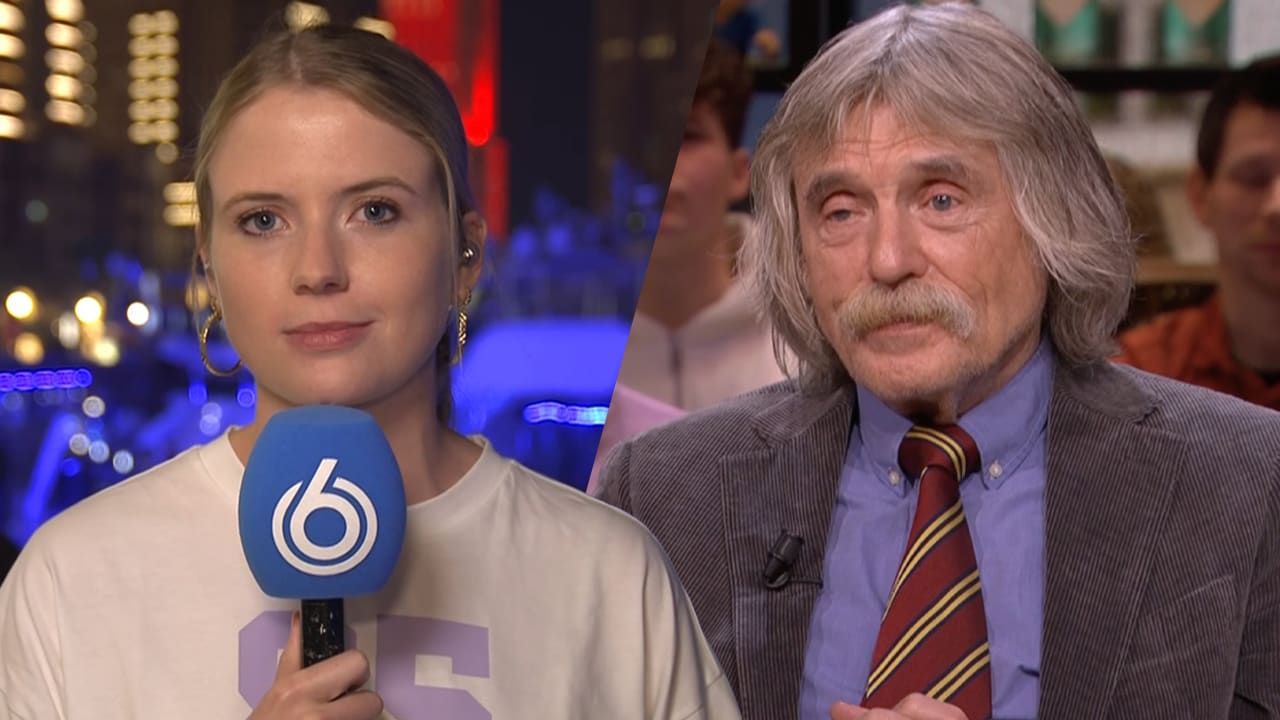 Johan prijst interview van Noa: 'Ze zet hem met de rug tegen de muur!'