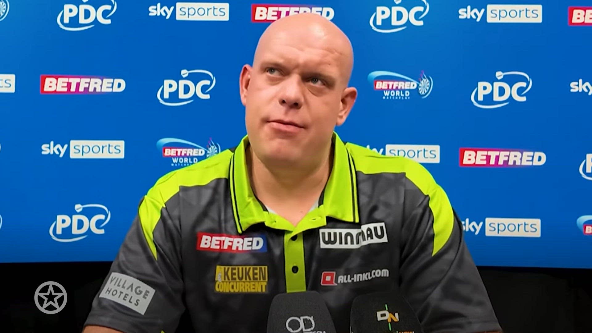 Michael van Gerwen praat over de moeilijke tijd waar hij doorheen gaat