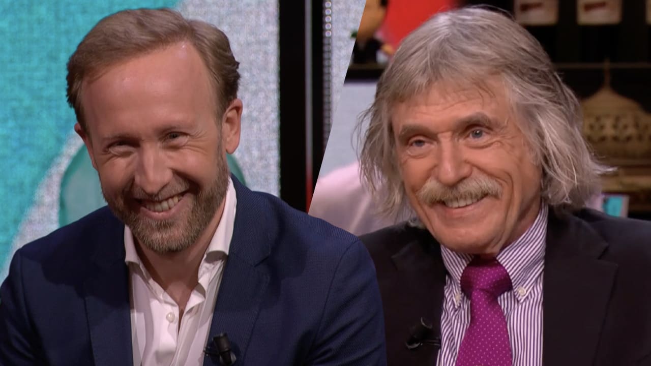 Raymond binnen drie seconden afgekapt door Johan: 'Einde van je tijd!'